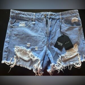 Insane gene mid rise shorts